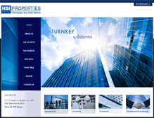 Tablet Screenshot of hsi-properties.com